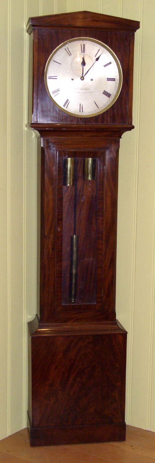 Mahogany Domestic Regulator Longcase Clock